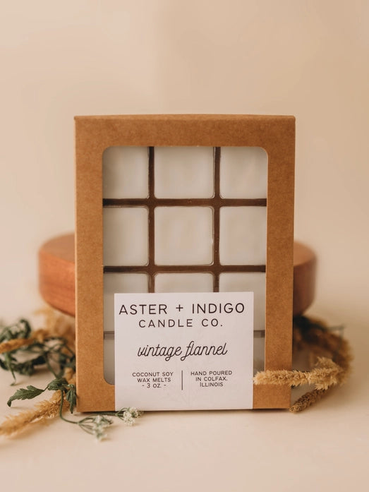 Vintage Flannel | Soy Candle, Wax Melts & Room Spray