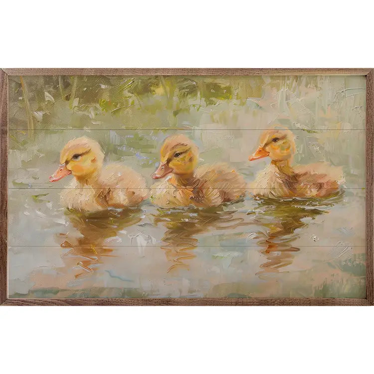 Ducks in a Row | Wall Art