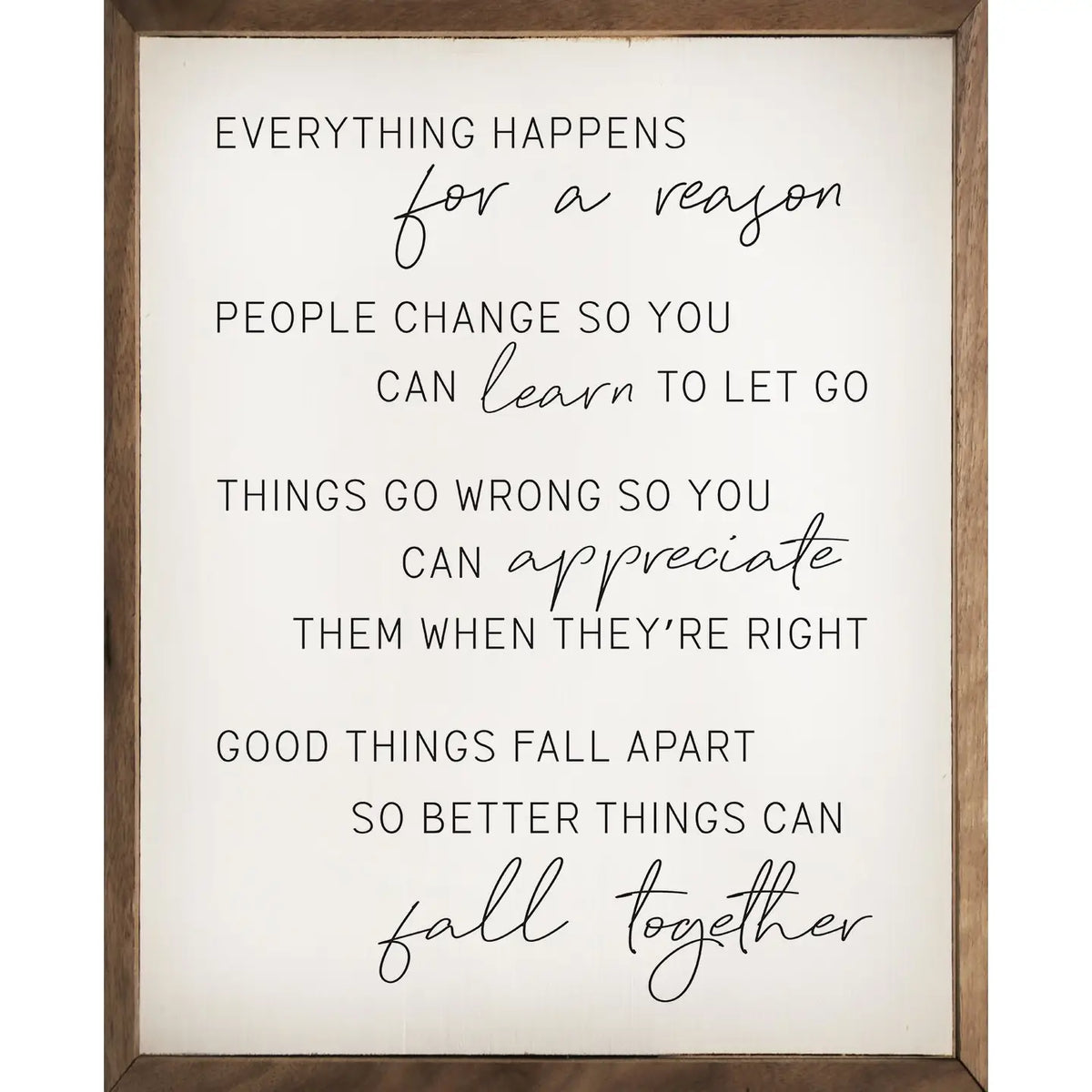 For A Reason | Wall Art