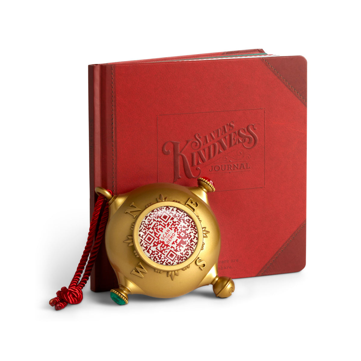 Santa’s Kindness Ornament &amp; Journal