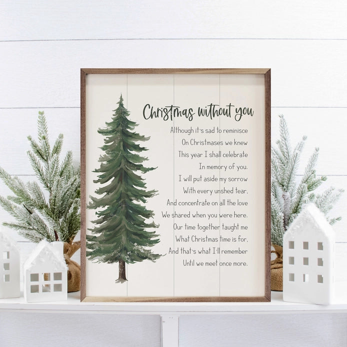 Christmas Without You | Wall Art