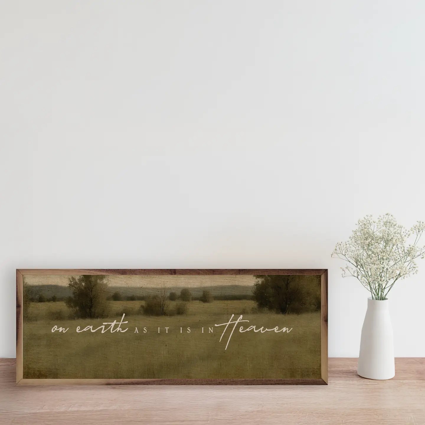 On Earth As It Is In Heaven | Wall Art