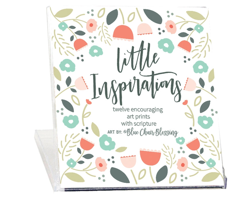 Little Inspirations | 12 Encouraging Art Prints with Scripture