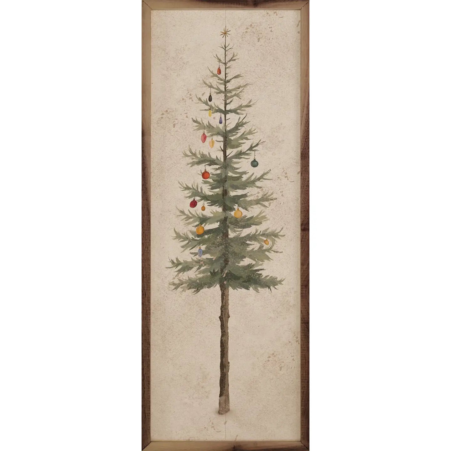 Vintage Holiday Tree | Wall Art