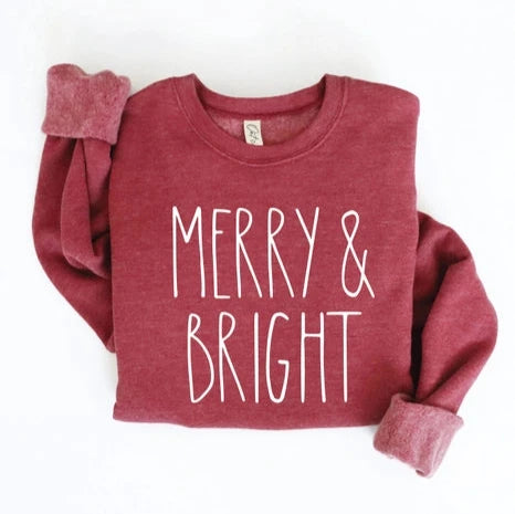 Merry &amp; Bright | Sweatshirt