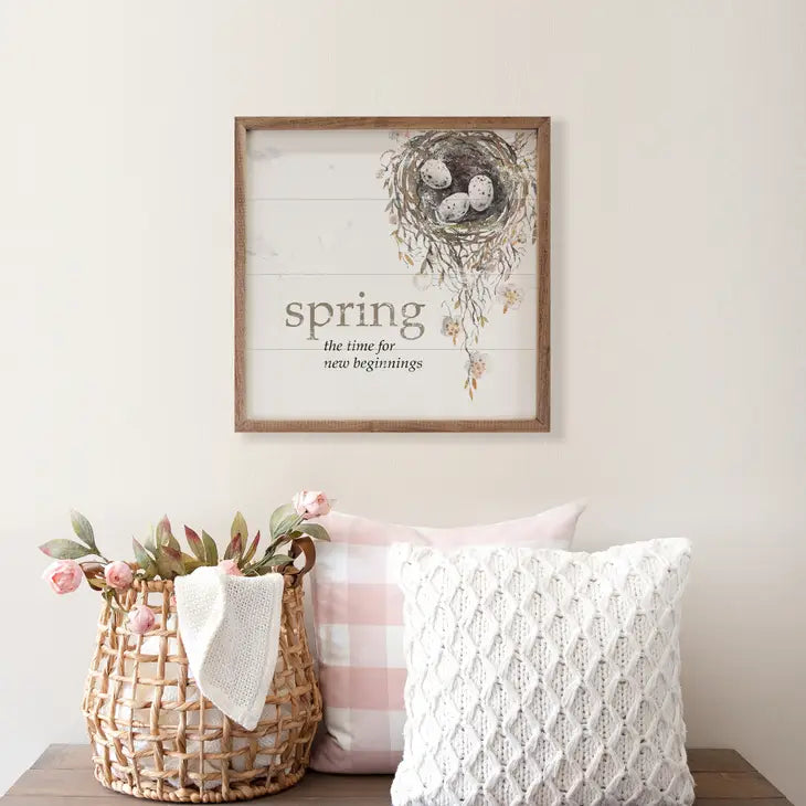 Spring The Time for New Beginnings | Wall Art