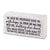 She Faced the Mountain | Scripture Stone Block
