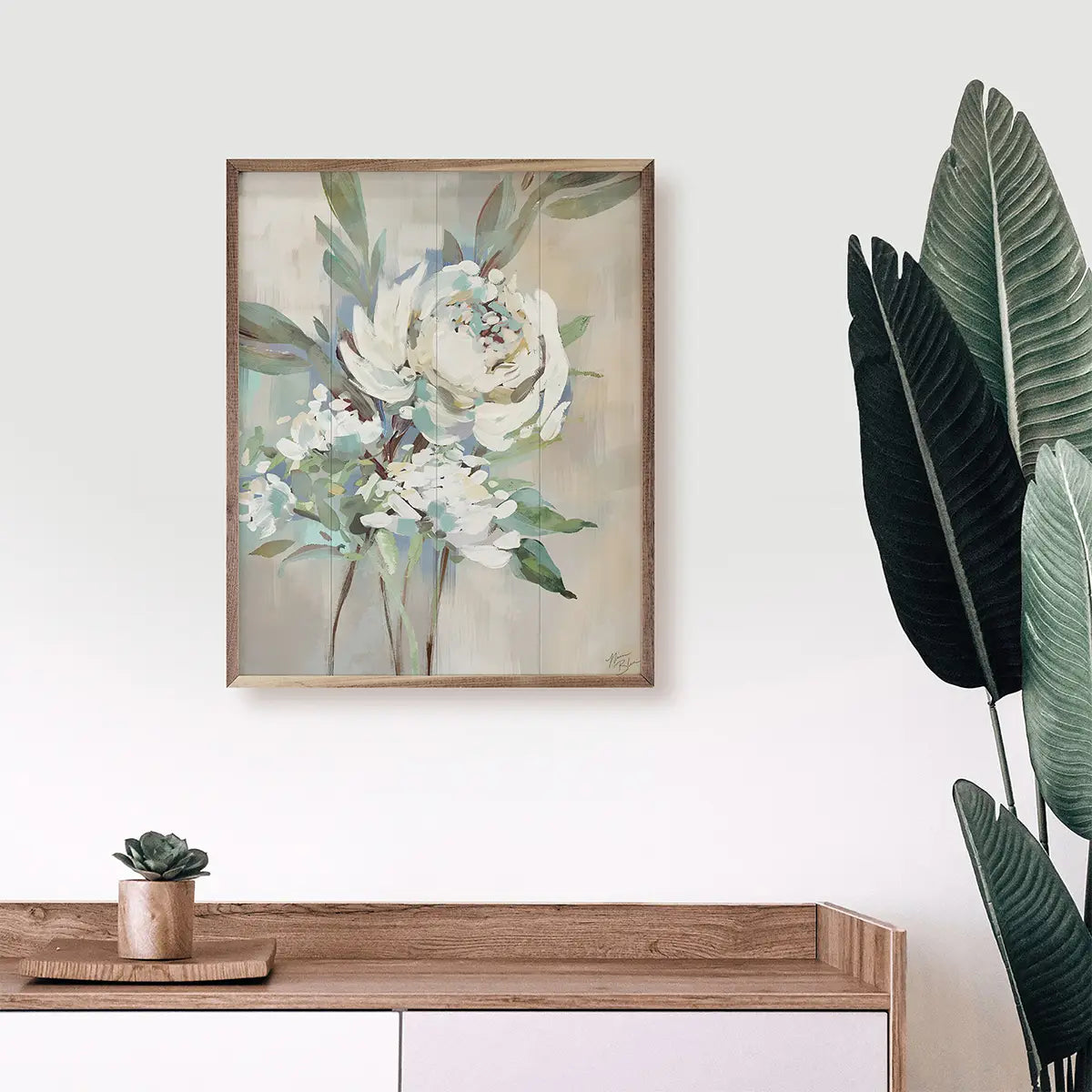 Beautiful Blue Florals | Wall Art