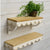 Scalloped Edge Accent Shelf | Wood