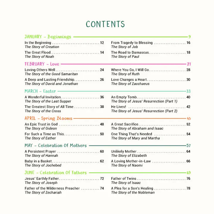 A Year of Bible Stories | Book