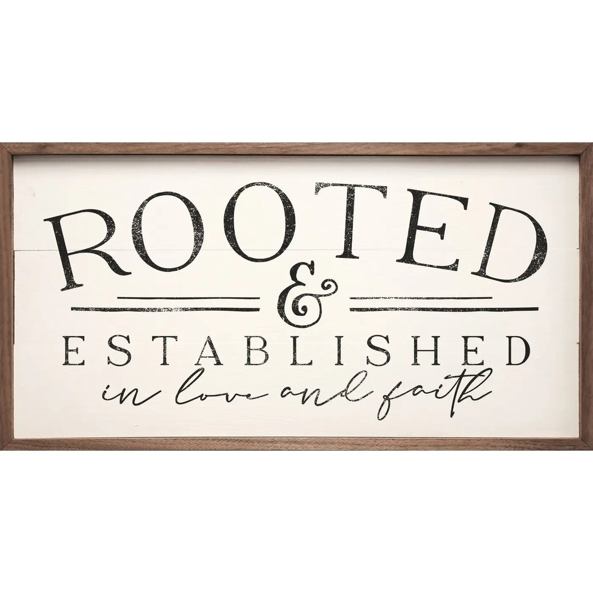 Rooted and Established| Wall Art