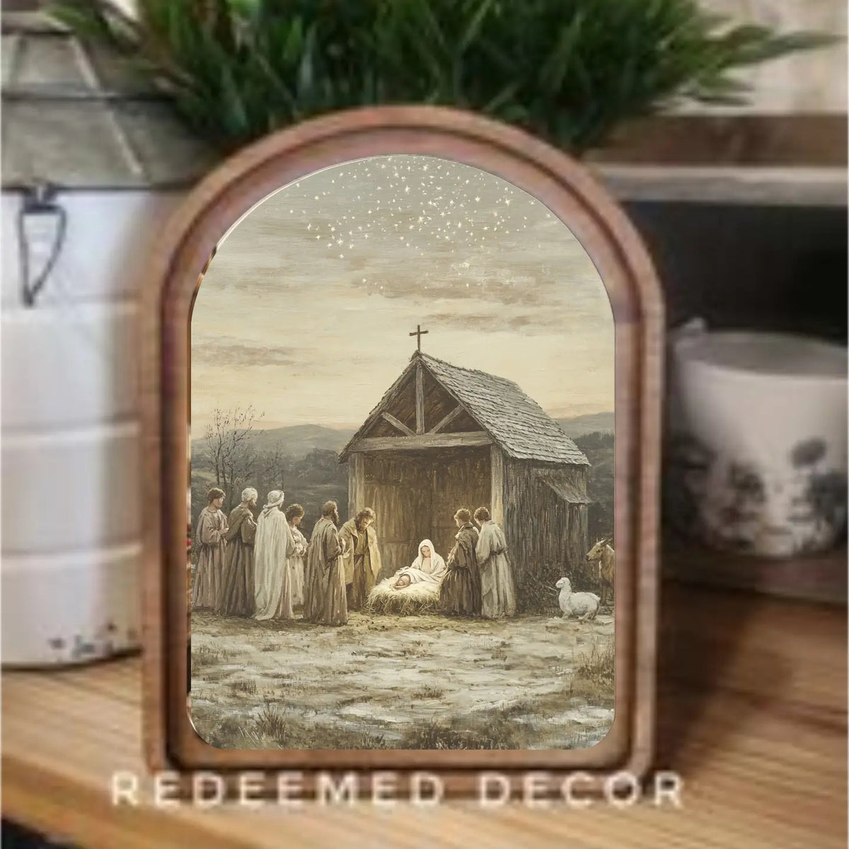 Nativity Scene | Arched Art