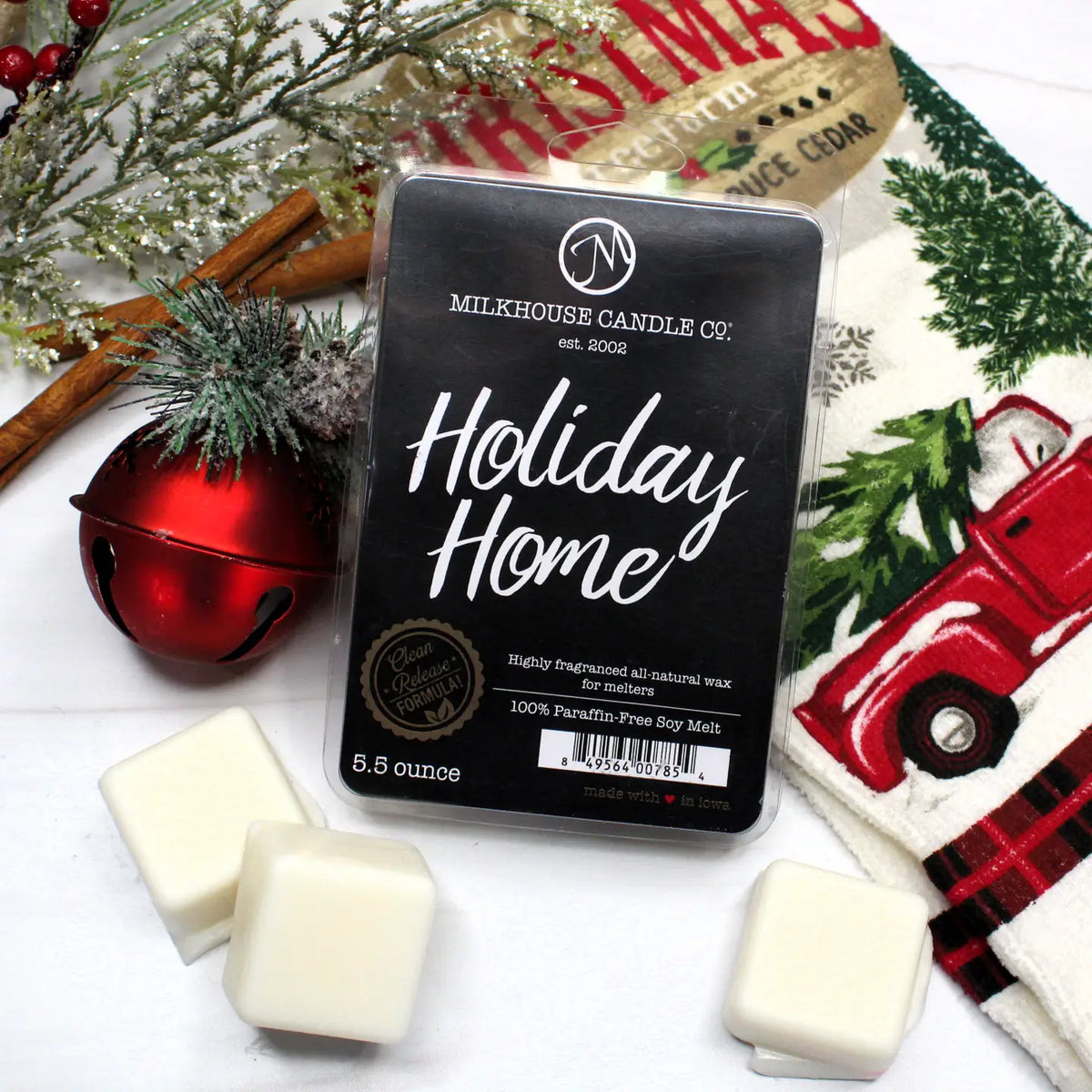Holiday Home | Car Freshener, Soy Candle &amp; Wax Melts