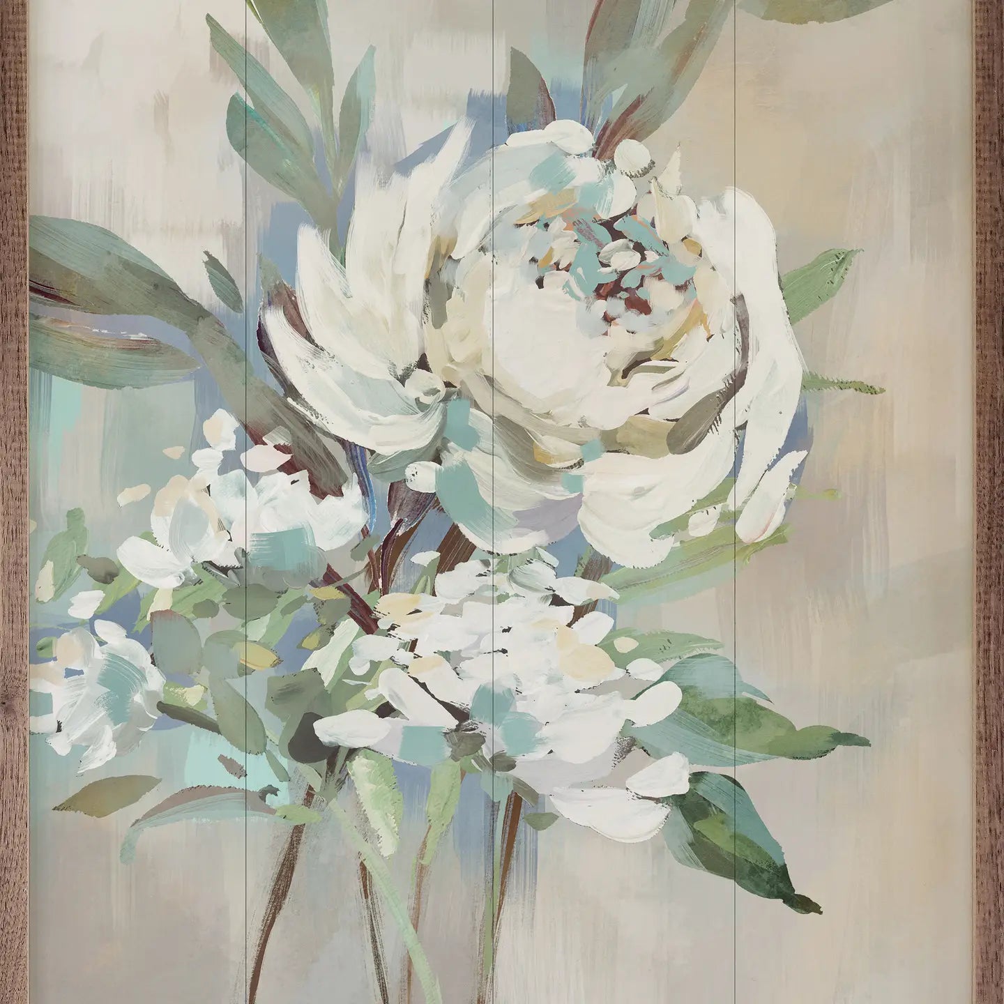 Beautiful Blue Florals | Wall Art
