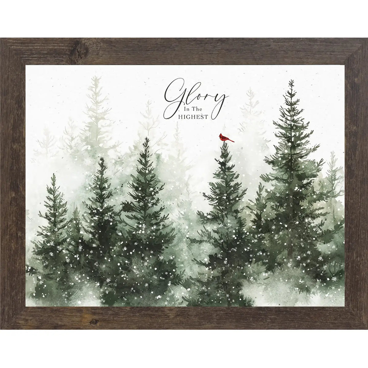 Glory in the Highest | Framed Art