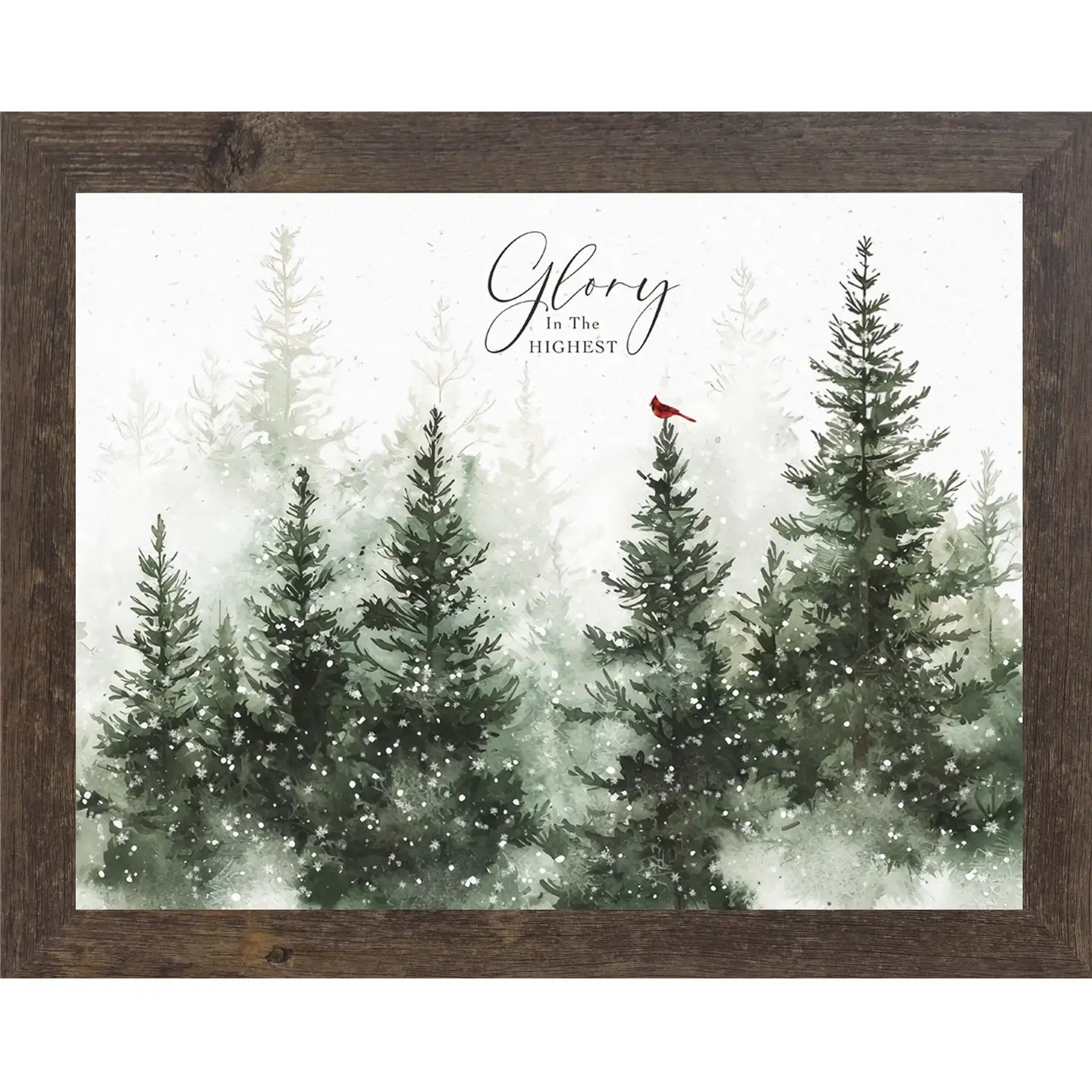 Glory in the Highest | Framed Art