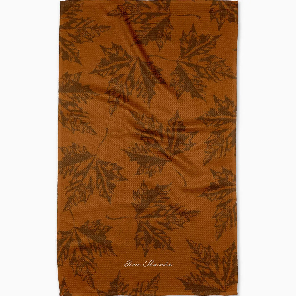 Geometry Kitchen Tea Towel | Leaves of Gratitude