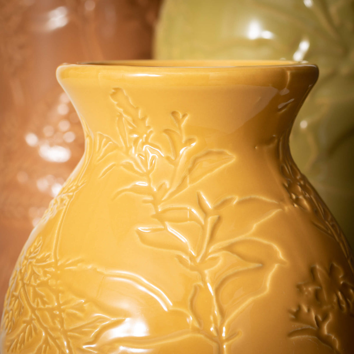 Earth-Toned Autumn Vases