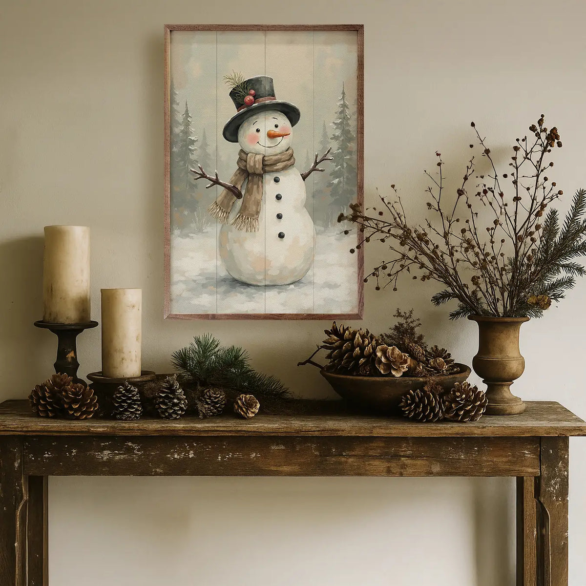 Snowman | Wall Art
