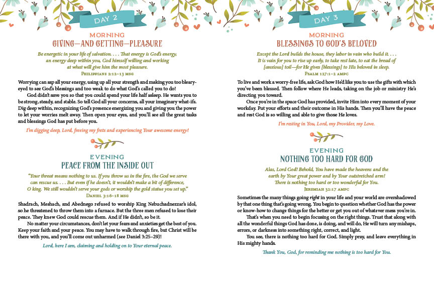 Worry Less, Pray More | Devotional