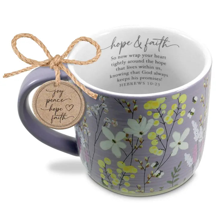 Spring Garden Hope &amp; Faith | Coffee Mug