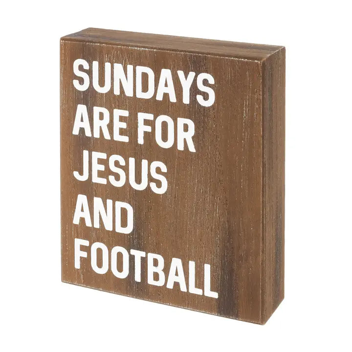 Jesus and Football | Sitter Block