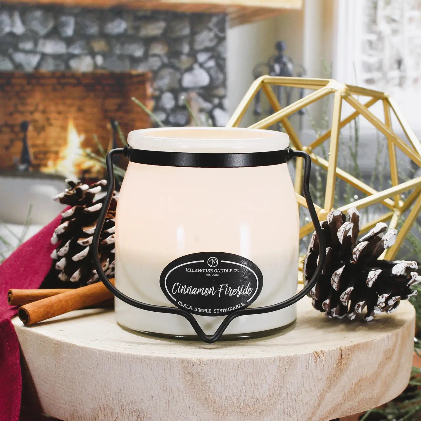 Cinnamon Fireside | Soy Candle & Wax Melts