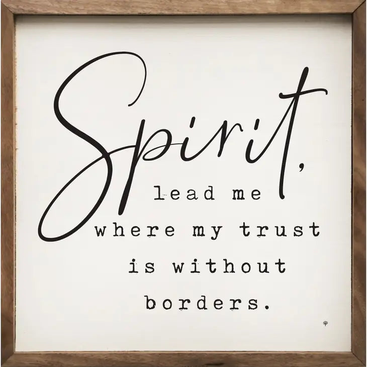 Spirit Lead Me | Wall Art