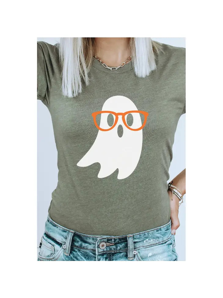 Glasses Ghost | Autumn Graphic Tee