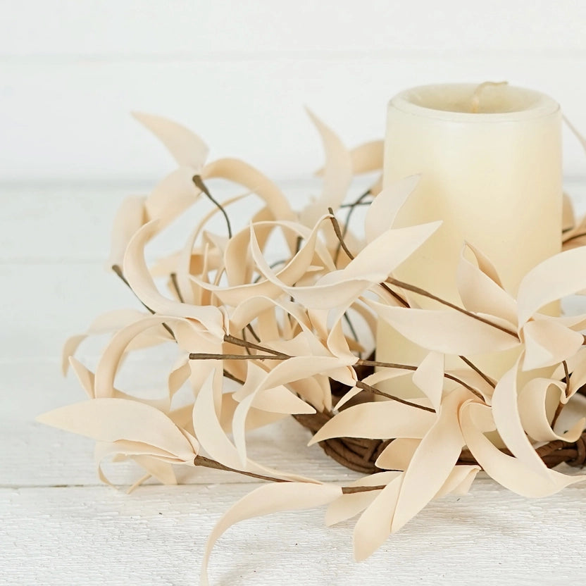 Autumn Leaves Ring | Creamy Beige