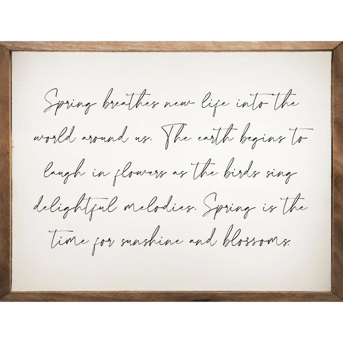 Spring Breathes New Life | Wall Art