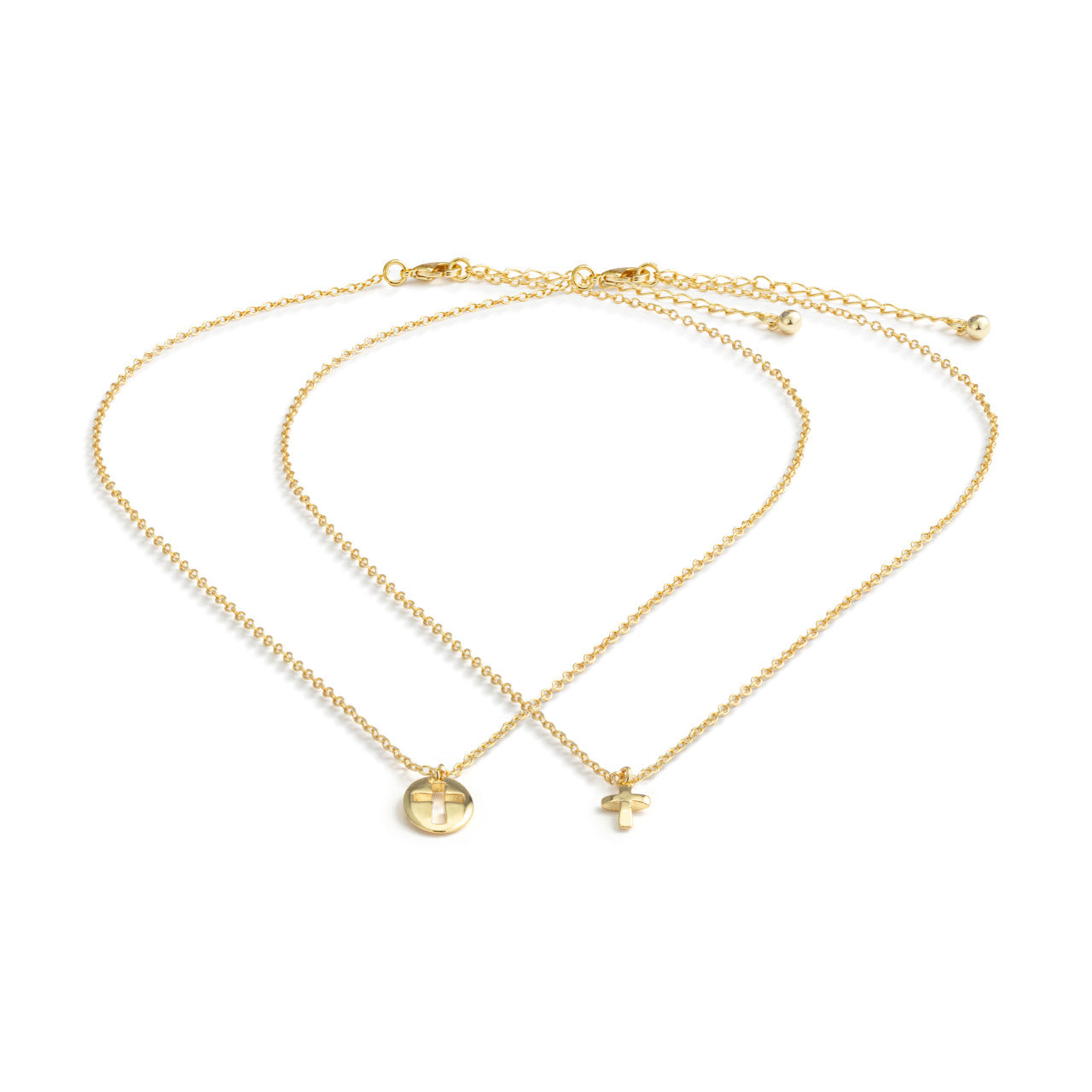 Cross Necklace Set | One to Keep, One to Share | Giving Collection