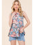 Floral Soft Knit Sleeveless Top