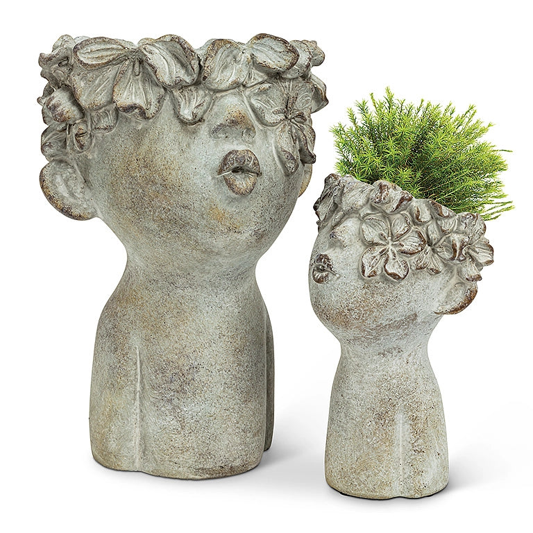 Blooming Kissing Face Planter