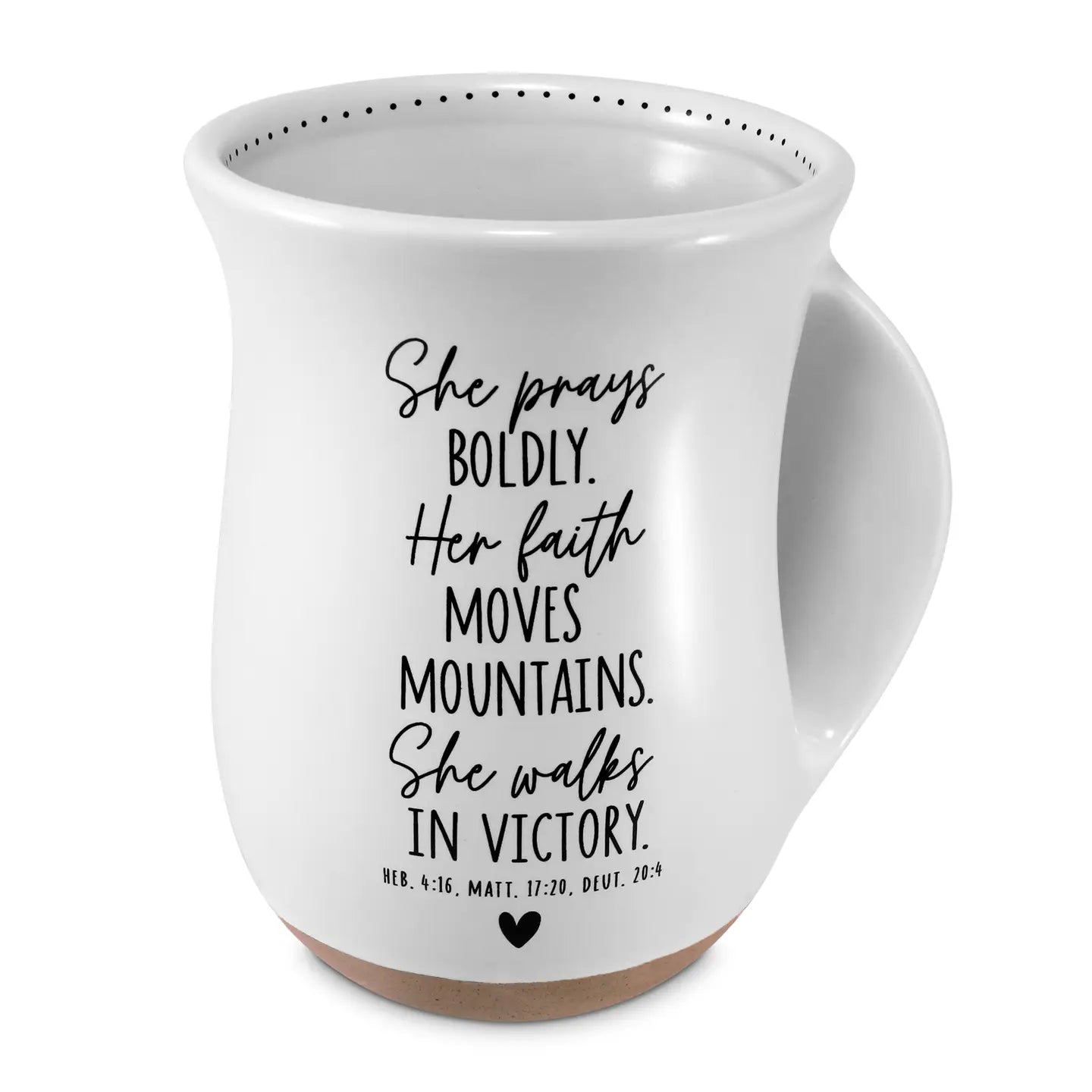 She Prays Boldly | Handwarmer Coffee Mug