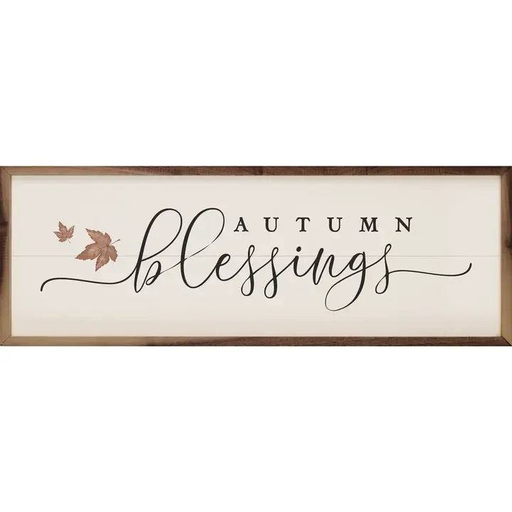 Autumn Blessings | Wall Art