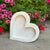 Heart Tray | Whitewashed Wood