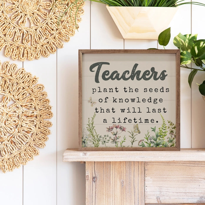 Teachers Plant the Seeds | Wall Art