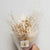 Petite Dried Floral Bouquet | Farmhouse Creams