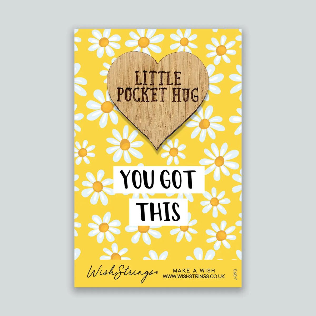Thank You  Little Pocket Hug - The Vintage Garden
