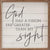 God Has A Vision | Wall Art