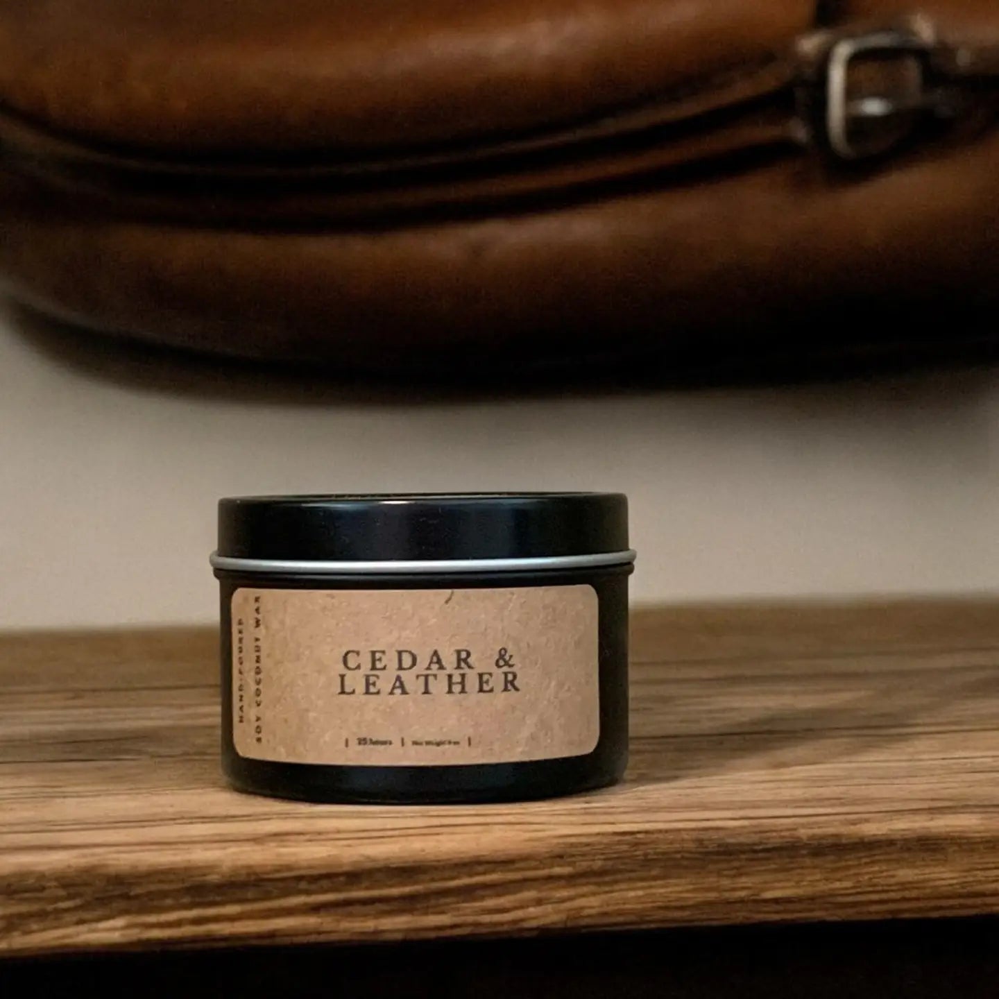 Cedar & Leather | Soy Candle