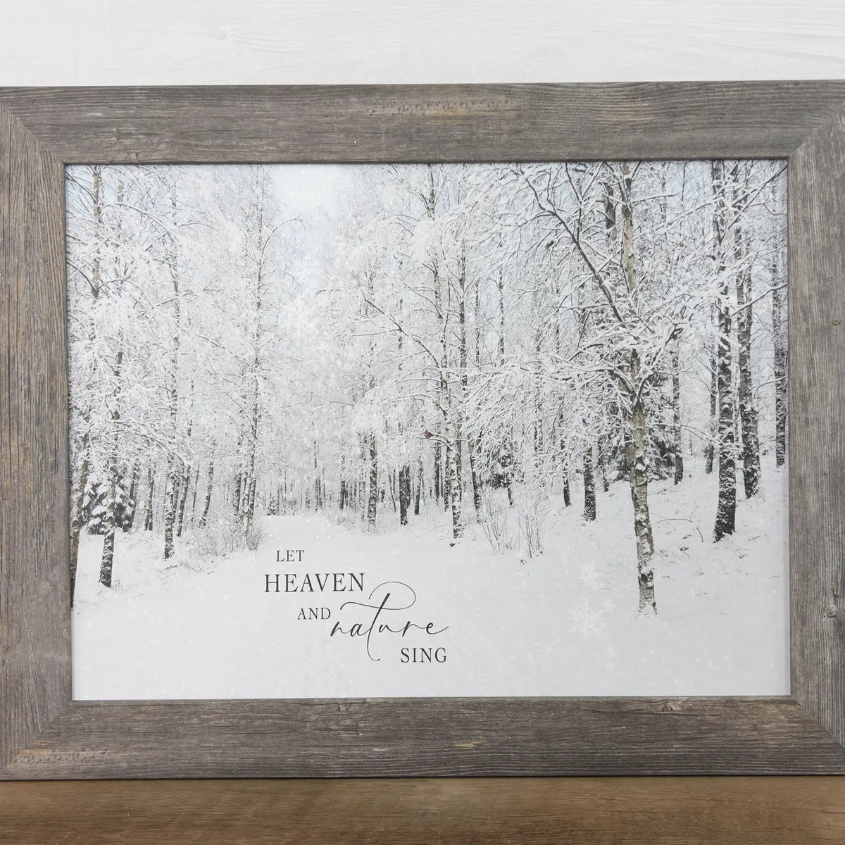 Let Heaven and Nature Sing | Framed Art
