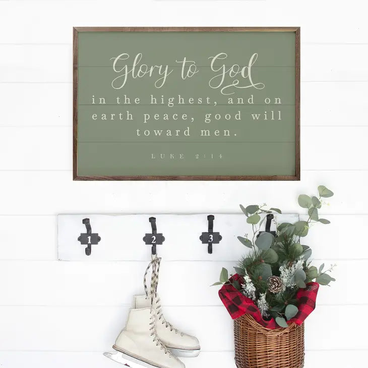 Glory to God | Wall Art