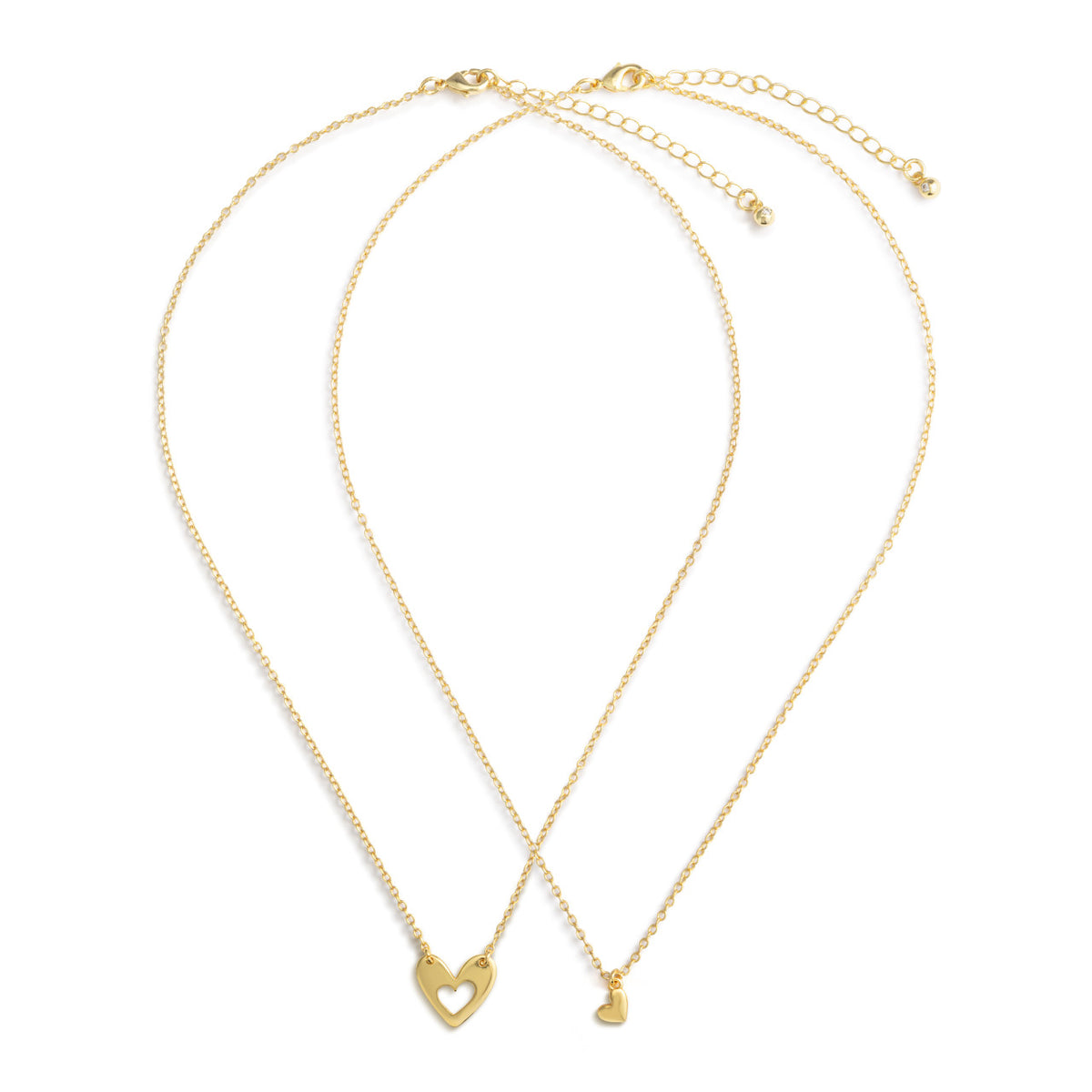 Heart Necklace Set | One to Keep, One to Share | Giving Collection