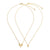 Heart Necklace Set | One to Keep, One to Share | Giving Collection