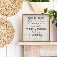 Home is Where Love Resides | Wall Art