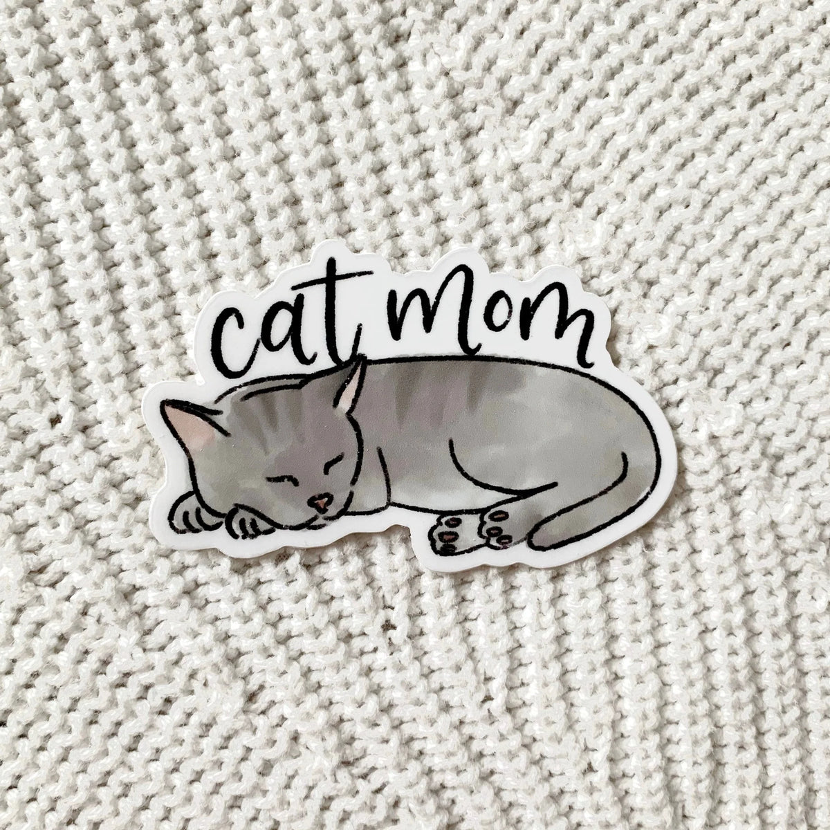Cat Mom | Vinyl Sticker