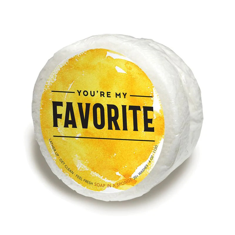 You&#39;re My Favorite | Soap Sponge | Caren Body Products