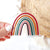 Clear Jewel Tone Rainbow | Vinyl Sticker